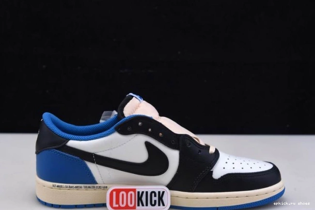 Cheap 1 Scott x Design Jordan x Travis Retro DM7866-140 Air Fragment Low 0627
